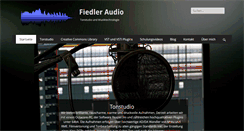 Desktop Screenshot of fiedler-audio.de